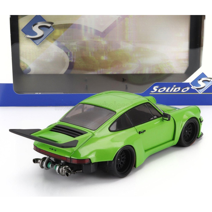 SOLIDO PORSCHE 911 930 3.0L KS-R COUPE 1974 - 2022 - GREEN 1/18
