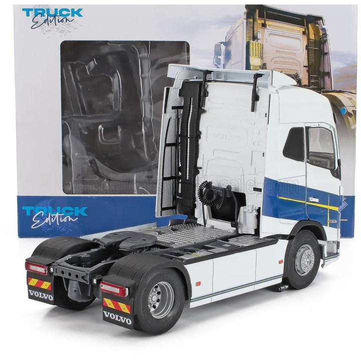 SOLIDO VOLVO FH16 750 GLOBETROTTER XL GOTEBORG EDITION TRACTOR TRUCK 2-ASSI 2021 - WHITE BLUE 1/24