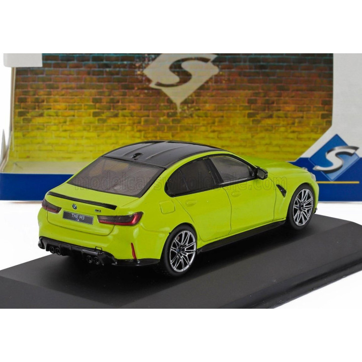 SOLIDO BMW 3-SERIES M3 COMPETITION (G80) 2023 - SAO PAULO YELLOW 1/43
