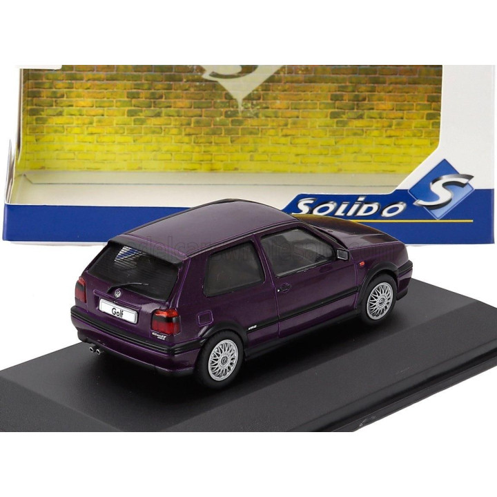 SOLIDO VOLKSWAGEN GOLF III VR6 1994 - PURPLE 1/43