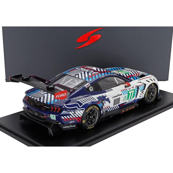 SPARK MODEL FORD USA MUSTANG GT3 5.4L V8 TEAM PROTON COMPETITION N 77 24h LE MANS 2025 BEN BARKER - BERNARDO SOUSA - BEN TUCK - 