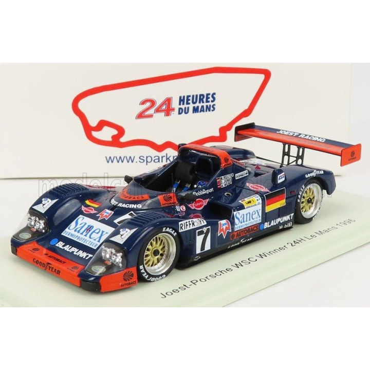 SPARK MODEL PORSCHE 935 3.0L TURBO WSC-95 TEAM JOEST RACING N 7 WINNER 24h LE MANS 1996 ALEXANDER WURZ - DAVY JONES - MANUEL REU