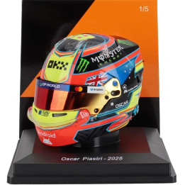 SPARK MODEL BELL HELMET CASCO HELMET F1 OSCAR PIASTRI TEAM MCLAREN N 81 SEASON 2025 - VARIOUS 1/5