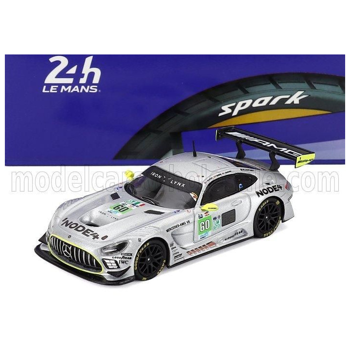 SPARK MODEL MERCEDES BENZ AMG GT3 EVO 6.2L V8 TEAM IRON LYNX N 60 24h LE MANS 2025 ANDREW GILBERT - LORCAN HANAFIN - FRAN RUEDA 