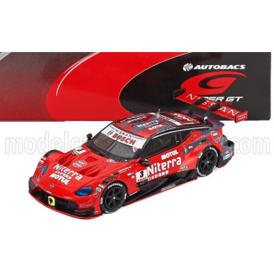 SPARK MODEL NISSAN Z NISMO TEAM MOTUL NISMO NDDP N 3 GT500 CLASS SUPER GT 2025 DAIKI SASAKI - ATSUSHI MIYAKE - RED 1/64