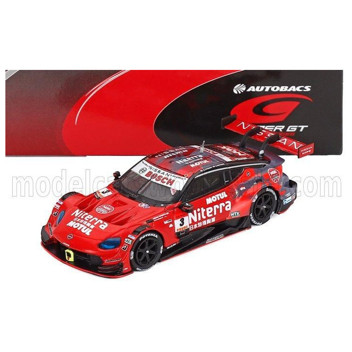 SPARK MODEL NISSAN Z NISMO TEAM MOTUL NISMO NDDP N 3 GT500 CLASS SUPER GT 2025 DAIKI SASAKI - ATSUSHI MIYAKE - RED 1/64