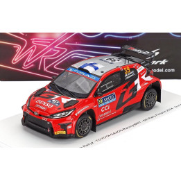 SPARK MODEL TOYOTA YARIS GR RALLY2 HYBRID TEAM TOYOTA GAZOO RACING WRT N 39 6th RALLY FINLAND 2024 JARI MATTI LATVALA - JUHO HAN