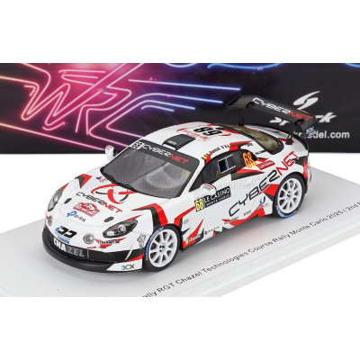 SPARK MODEL RENAULT ALPINE A110 RGT TEAM CHAZEL TECHNOLOGIES COURSE N 68 2nd RGT CLASS RALLY MONTECARLO 2025 ARMAND FUMAL - JULE