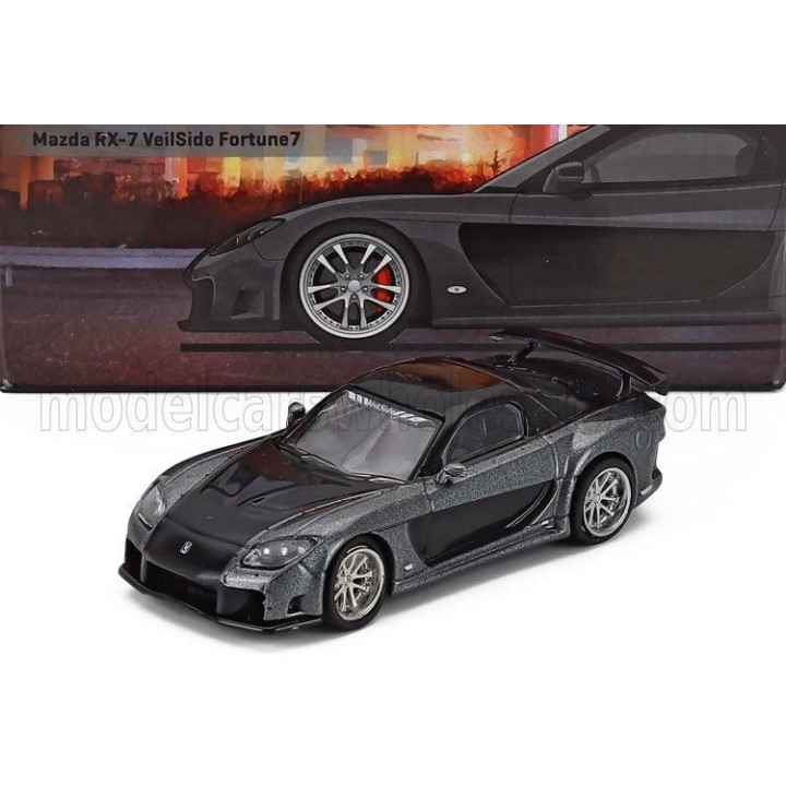 TARMAC MAZDA RX-7 VEILSIDE FORTUNE 2026 - GREY MET 1/64