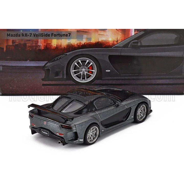 TARMAC MAZDA RX-7 VEILSIDE FORTUNE 2026 - GREY MET 1/64