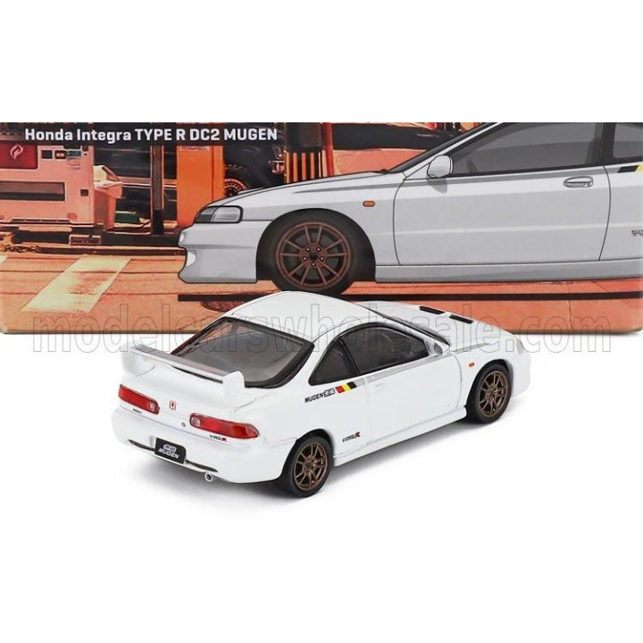 TARMAC HONDA INTEGRA TYPE-R (DC2) MUGEN 1997 - WHITE 1/64