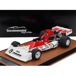 TECNOMODEL BRM F1  P160E N 19 GERMAN GP 1973 CLAY REGAZZONI - WHITE RED 1/18