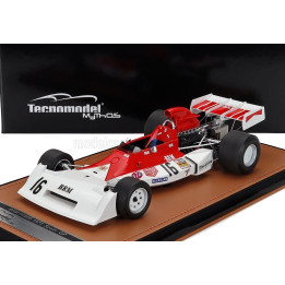 TECNOMODEL BRM F1 P160E N 16 SPAIN GP 1973 NIKI LAUDA - WHITE RED 1/18
