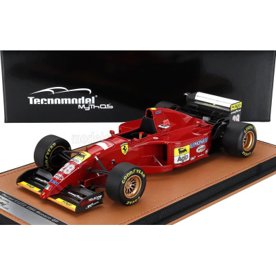 TECNOMODEL FERRARI F1  412T2 N 28 MONACO GP 1995 GERHARD BERGER - RED BLACK 1/18