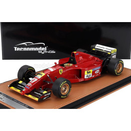 TECNOMODEL FERRARI F1  412T2 N 27 WINNER CANADA MONTREAL GP 1995 JEAN ALESI - RED BLACK 1/18
