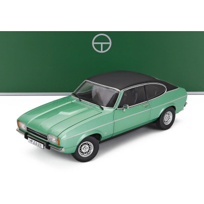 TOURING MODELCARS FORD ENGLAND CAPRI MKII 3.0 GHIA COUPE 1974 - MEDITERRANEAN GREEN 1/18