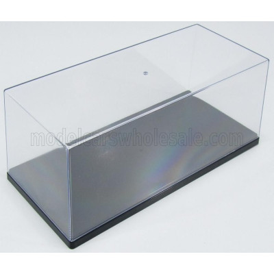 TRIPLE9 VETRINA DISPLAY BOX Lungh.cm 27 X Largh.cm 12.5 X Alt.cm 11.3 (altezza interna cm 9.7) - PLASTIC DISPLAY 1/24