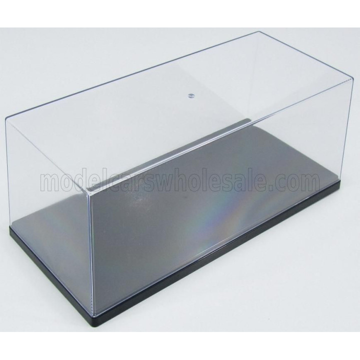 TRIPLE9 VETRINA DISPLAY BOX Lungh.cm 27 X Largh.cm 12.5 X Alt.cm 11.3 (altezza interna cm 9.7) - PLASTIC DISPLAY 1/24