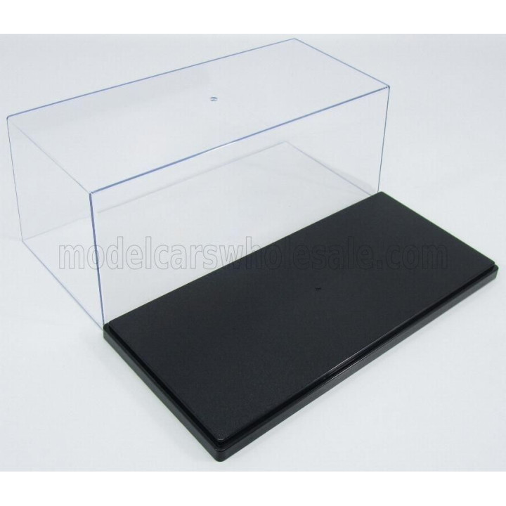 TRIPLE9 VETRINA DISPLAY BOX Lungh.cm 27 X Largh.cm 12.5 X Alt.cm 11.3 (altezza interna cm 9.7) - PLASTIC DISPLAY 1/24