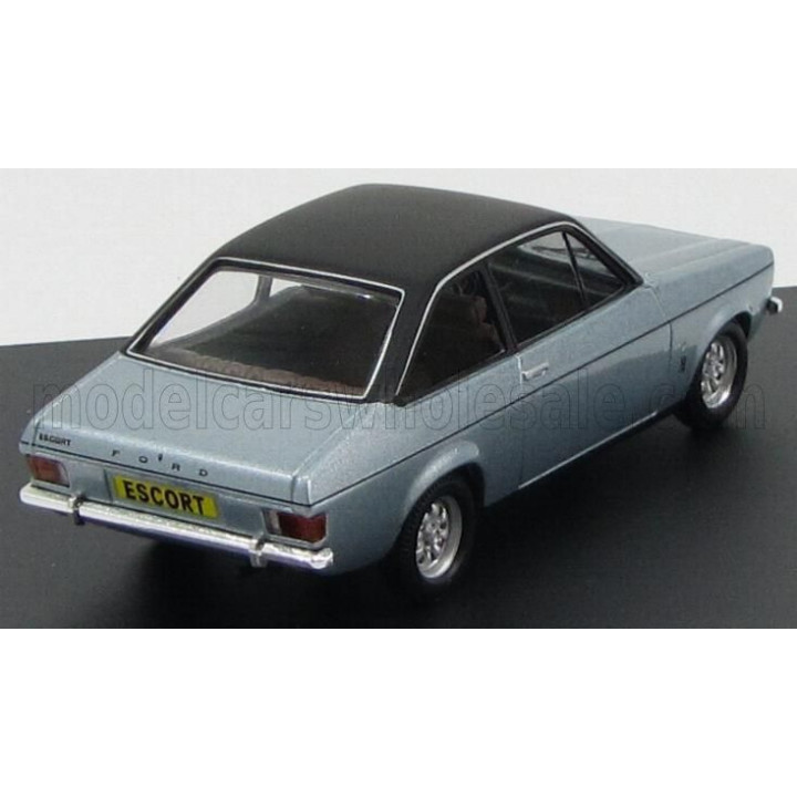 TROFEU FORD ENGLAND ESCORT MK II 1300 GHIA 1978 - SILVER BLACK 1/43