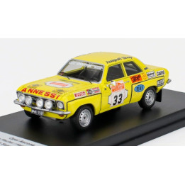 TROFEU OPEL ASCONA (night version) N 33 WINNER Gr.2 RALLY SANREMO 1975 GEORG FISCHER - HARALD GOTTLIEB - YELLOW 1/43