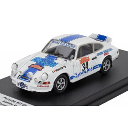 TROFEU PORSCHE 911 CARRERA RS (night version) N 34 RALLY SANREMO 1974 ADARTICO VUDAFIERI - FEI - WHITE BLUE 1/43