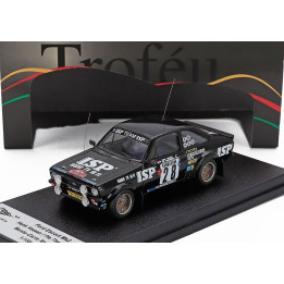 TROFEU FORD ENGLAND ESCORT MKII (night version) N 28 RALLY MONTECARLO 1981 HENK VOSSEN - PIE THEUNISSEN - BLACK 1/43