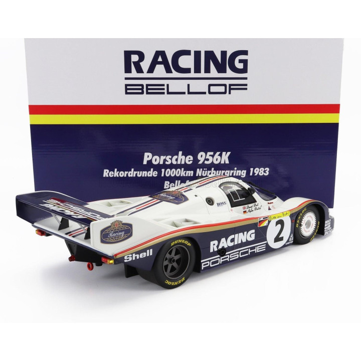 WERK83 PORSCHE 956K TEAM PORSCHE RACING N 2 1000km NURBURGRING RECORD LAP NORDSCHLEIFE 6:11,13 min 1983 STEFAN BELLOF - DEREK BE
