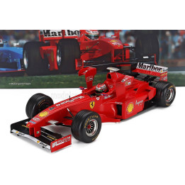 WERK83 FERRARI F1  F300 N 4 WITH TOWER WINGS 3rd IMOLA GP 1998 EDDIE IRVINE - RED 1/12