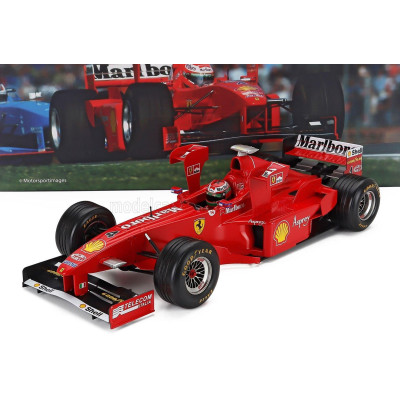 WERK83 FERRARI F1  F300 N 4 WITH TOWER WINGS 3rd IMOLA GP 1998 EDDIE IRVINE - RED 1/12