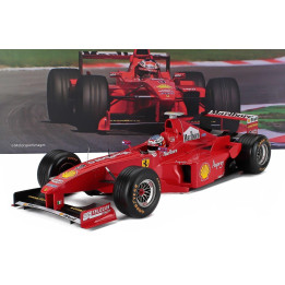 WERK83 FERRARI F1  F300 N 3 POLE POSITION AND WINNER MONZA ITALY GP 1998 MICHAEL SCHUMACHER - RED WHITE 1/12