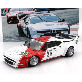 WERK83 BMW M1 M88 3.5L TEAM BMW MOTORSPORT N 28 PROCAR SERIES SEASON 1979 CARLOS REUTEMANN - WHITE RED 1/18