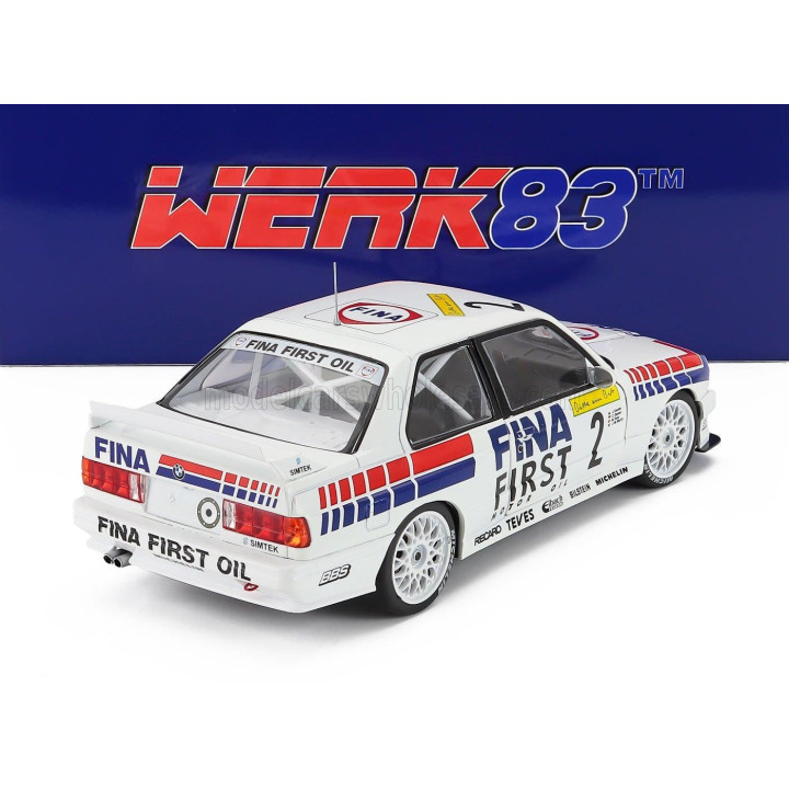WERK83 BMW 3-SERIES M3 (E30) TEAM FINA MOTORSPORT N 2 WINNER 24h NURBURGRING 1992 JOHNNY CECOTTO - CHRISTIAN DANNER - MARC DUEZ 
