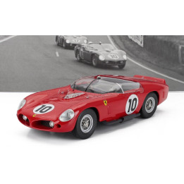 WERK83 FERRARI 250 TR61 3.0L V12 TEAM SEFAC N 10 WINNER 24h LE MANS 1961 OLIVIER GENDEBIEN - PHIL HILL - RED 1/18