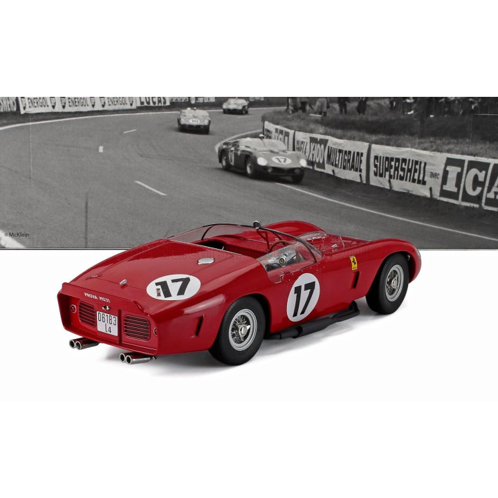 WERK83 FERRARI 250 TR61 3.0L V12 SPIDER TEAM N.A.R.T. NORTH AMERICAN RACING N 17 24h LE MANS 1961 PEDRO RODRIGUEZ - RICARDO RODR