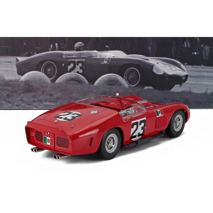 WERK83 FERRARI 250 TR61 3.0L V12 SPIDER N 23 WINNER 12h SEBRING 1962 JOACHIM BONNIER - LUCIEN BIANCHI - RED 1/18