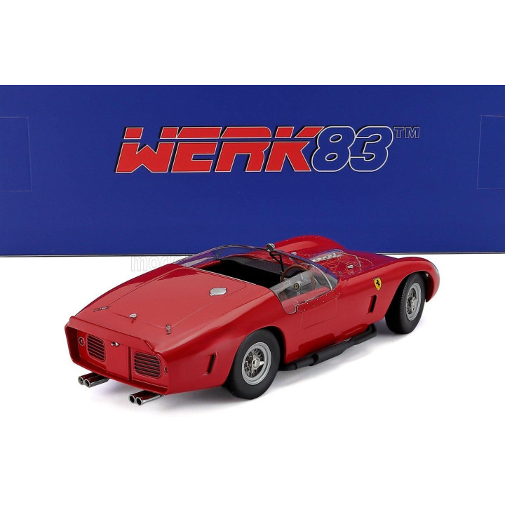 WERK83 FERRARI 250 TR61 3.0L V12 SPIDER PLAIN BODY 1961 - RED 1/18