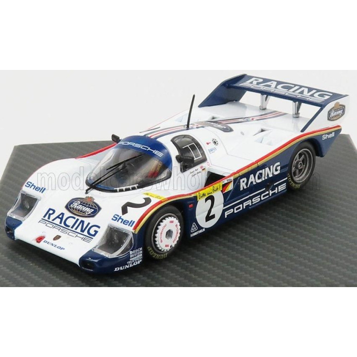 WERK83 PORSCHE 956K TEAM PORSCHE RACING N 2 1000km NURBURGRING RECORD LAP NORDSCHLEIFE 6:11,13 min 1983 STEFAN BELLOF - DEREK BE
