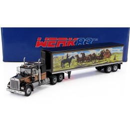 WERK83 KENWORTH W925 TRUCK CASSONATO 1977 - SMOKEY AND THE BANDIT - 2 TONE BROWN 1/43