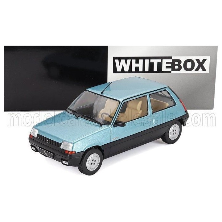 WHITEBOX RENAULT R5 GTL 1985 - LIGHT BLUE MET 1/24