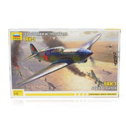 ZVEZDA YAKOVLEV YAK-1 SOVIET FIGHTER AIRPLANE MILITARY 1942 1/72