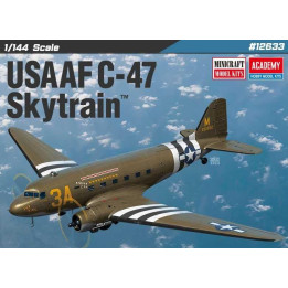 Model Kit letadlo 12633 - USAAF C-47 Skytrain (1:144)