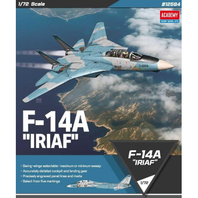 Model Kit letadlo 12594 - F-14A "IRIAF" (1:72)