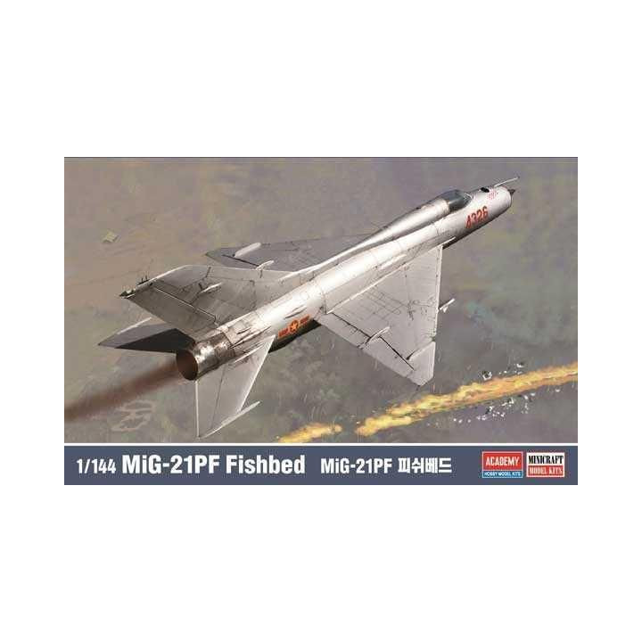 Model Kit letadlo 12664 - MIG-21PF FISHBED (1:144)