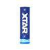 Chránená nabíjateľná lítiová batéria XTAR 18650 s kapacitou 2600 mAh a napätím 3,7V je spoľahlivý akumulátor navrhnutý pre LED svietidlá a rôzne prenosné elektronické zariadenia.