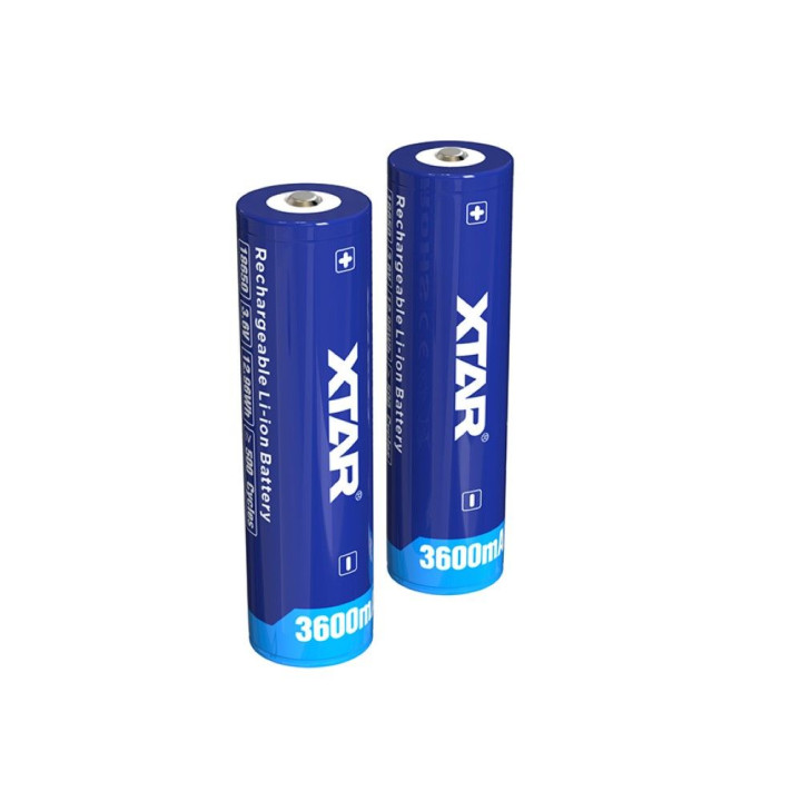 Lítiová batéria XTAR 3,6 V 18650 3600 mAh | RCsvet
