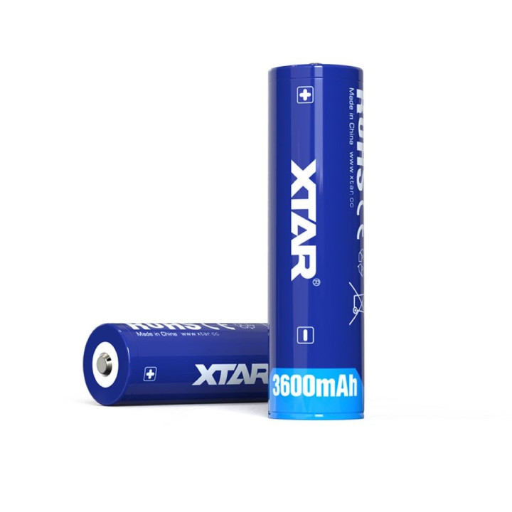 Lítiová batéria XTAR 3,6 V 18650 3600 mAh | RCsvet