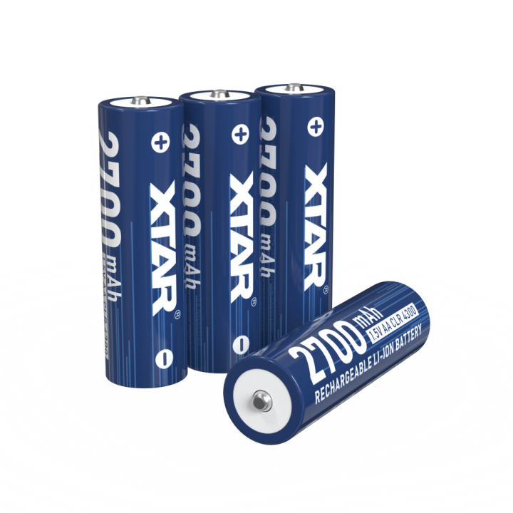 Lítiová batéria XTAR AA 1,5 V CLR 4300 4ks s puzdrom | RCsvet