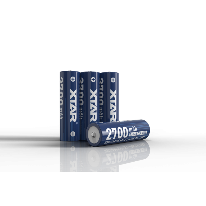 Lítiová batéria XTAR AA 1,5 V CLR 4300 4ks s puzdrom | RCsvet
