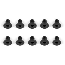 Imbusové šroubky M2,5 × 4 mm s plochou hlavou